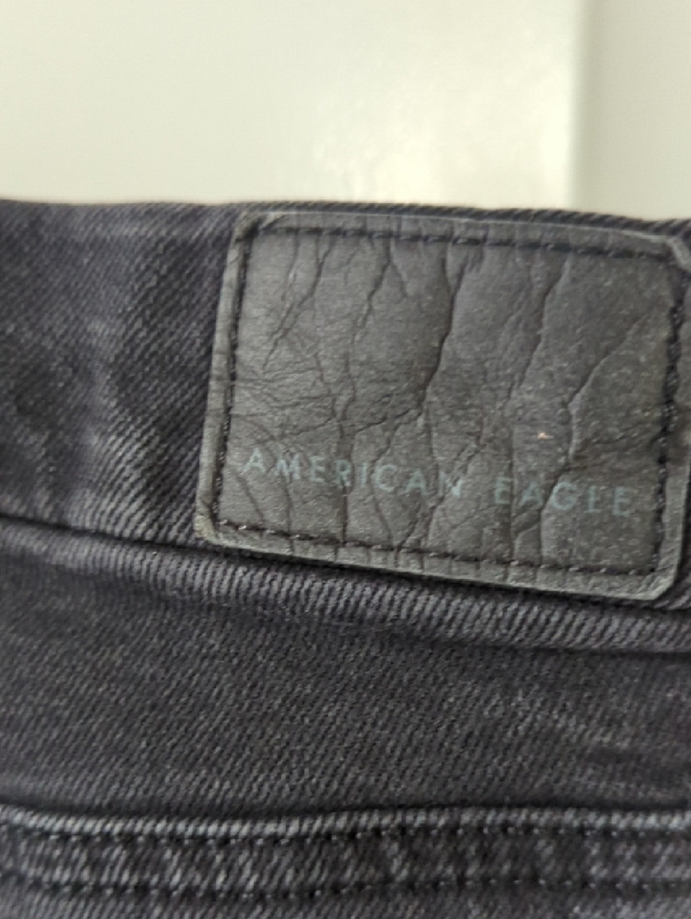 American Eagle Outfitters Black Distressed Jean Shorts - Picture 9 of 11
